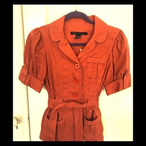Marc by Marc Jacobs orange jacket top